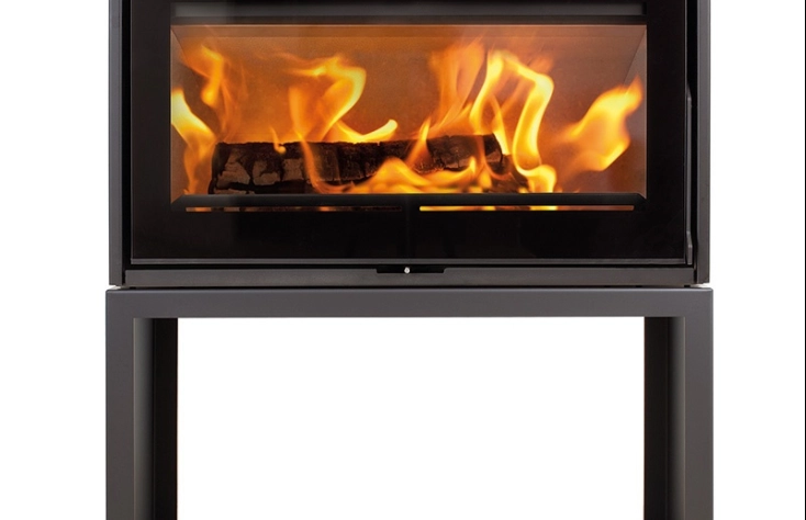 Heta Scan-Line 100 - krbová kamna na lavici