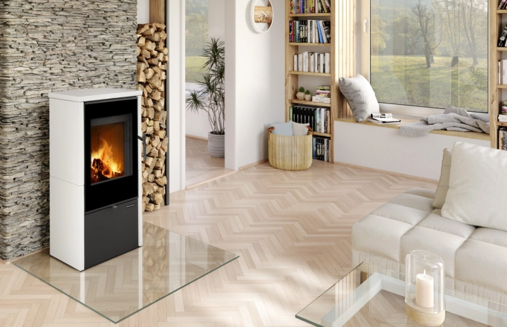 Romotop Laredo F keramika - krbová kamna