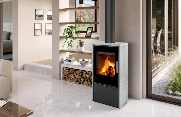 Romotop Laredo F kámen - Krbová kamna