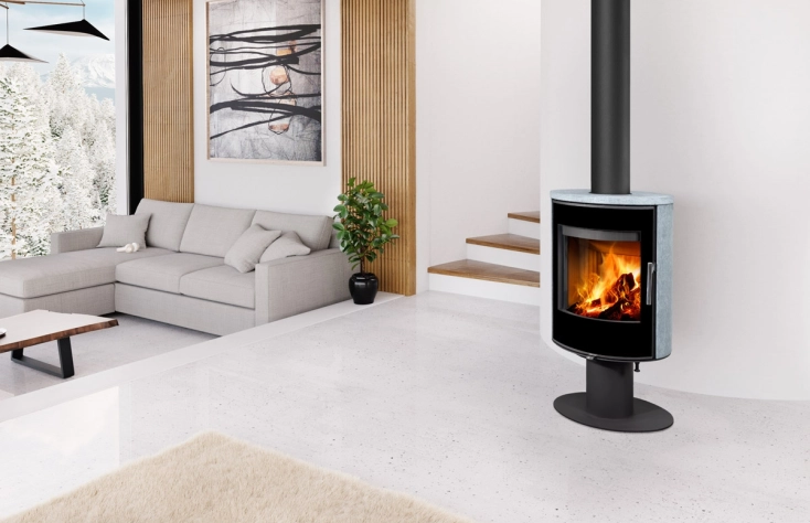 Romotop Laredo T kámen - krbová kamna