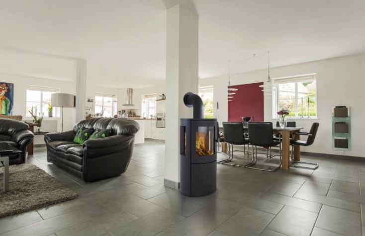 Heta Scan-Line 800 - krbová kamna s bočním prosklením