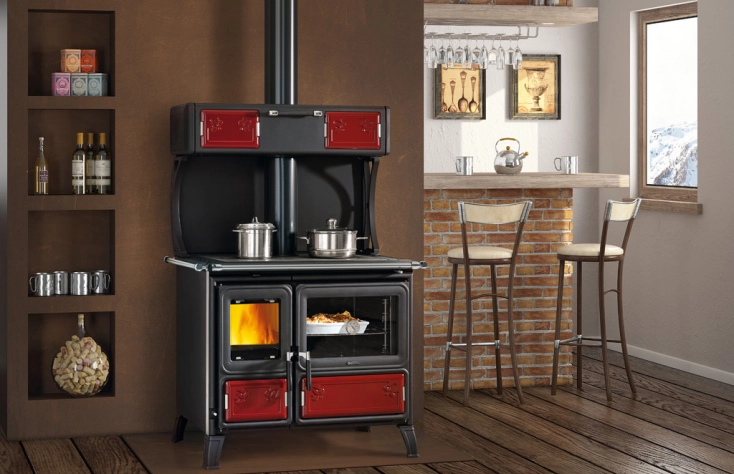 La Nordica Milly s horní ohřívací přihrádkou - sporák