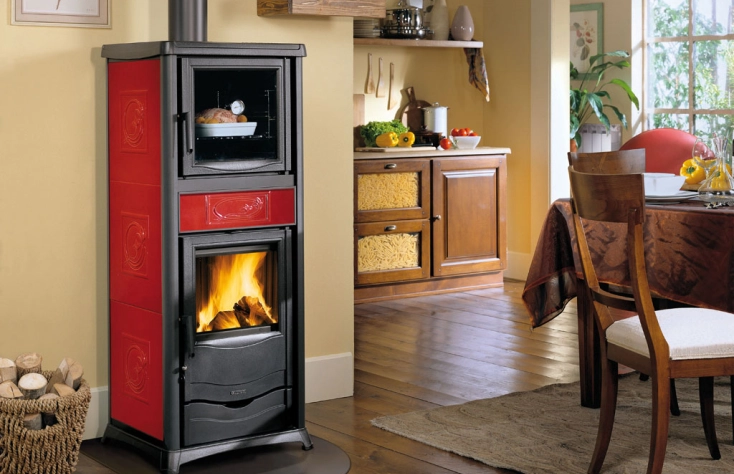 La Nordica Termorossella Plus Forno DSA - krbová kamna