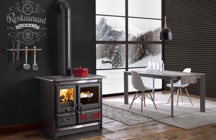 La Nordica Rosa L Steel - sporák