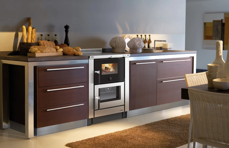 La Nordica Vicenza Evo nerez - vestavný sporák