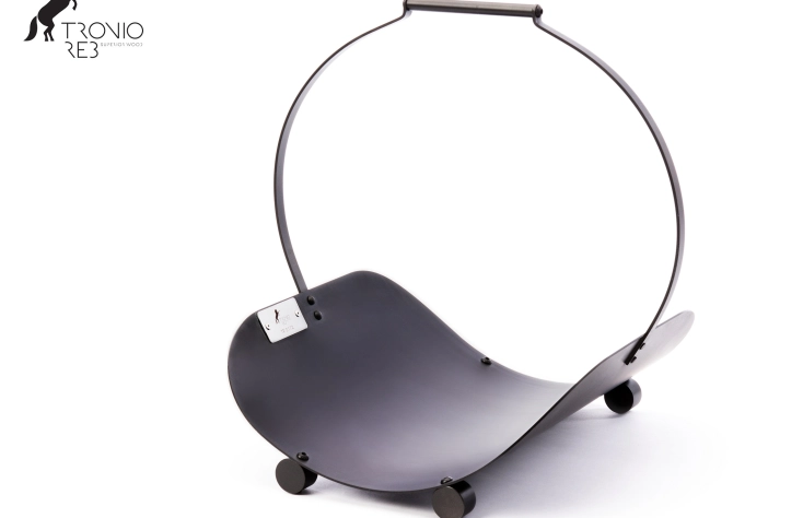 Ocelový koš na dřevo - Tronio Reb KKD03