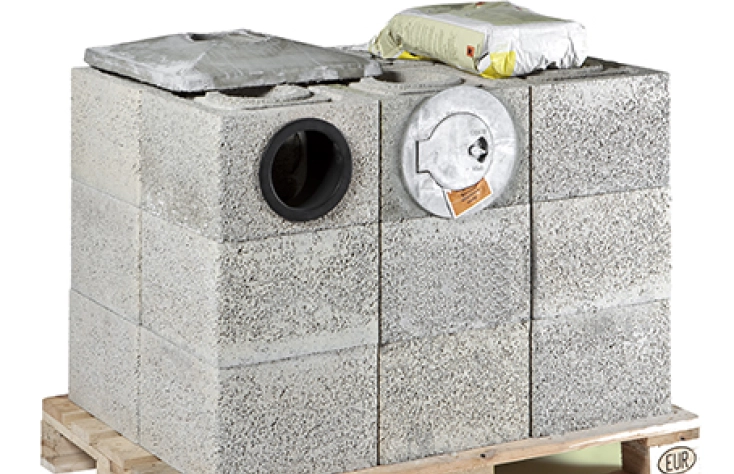 Komínová sestava Skorsten Double Modul 5m x 225-300mm