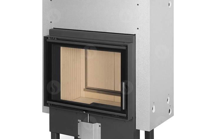 Romotop Dynamic WB 2g 66.50.01P - krbová vložka s teplovodním výměníkem, trojsklem a zadním přikládáním
