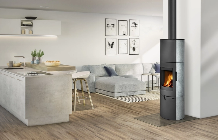 Romotop Lugo N 02 AKUM - krbová kamna s akumulací