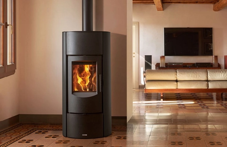 Piazzetta E530 T STEEL - krbová kamna