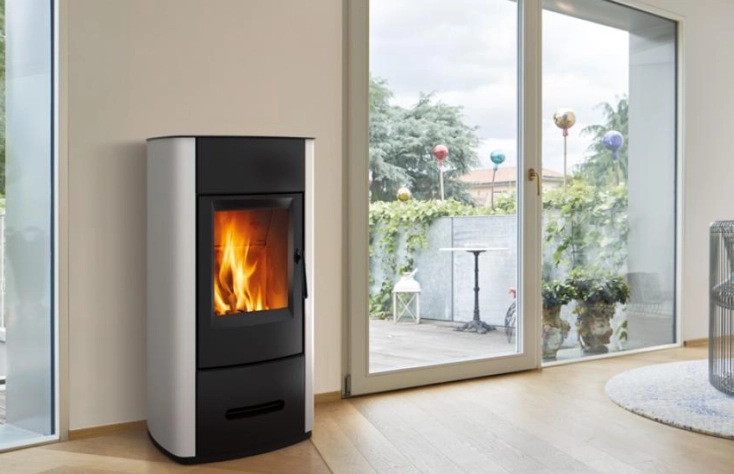 Piazzetta E928 Steel- krbová kamna