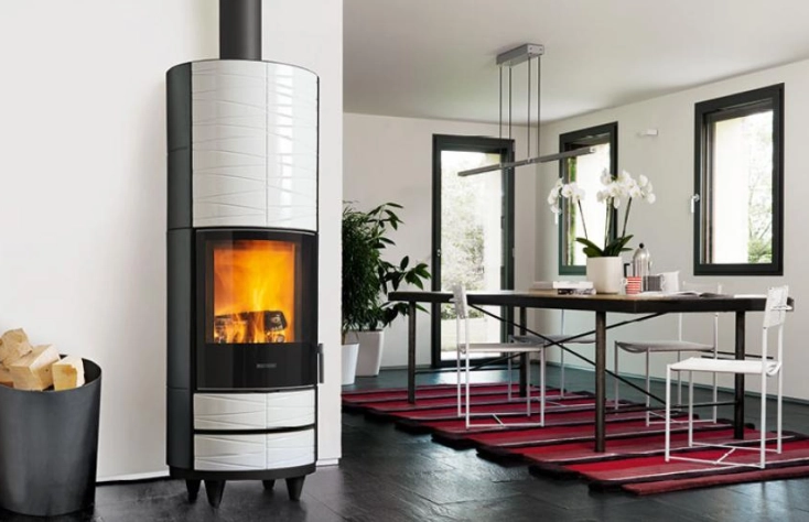 Piazzetta ROUND-H- krbová kamna