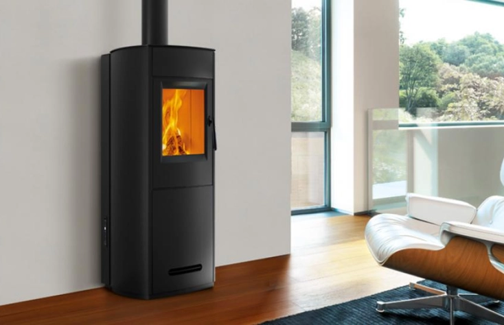 Piazzetta E228 Steel – hybridní kamna