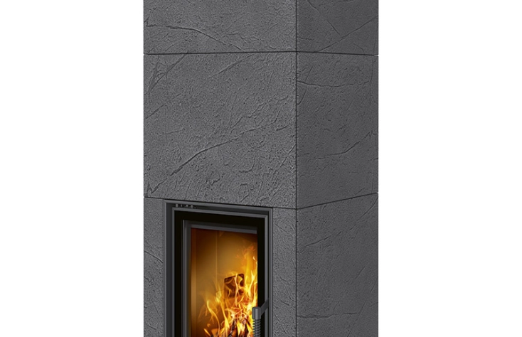 Romotop NORDAC Thermaline tmavě šedý - akumulační kamna