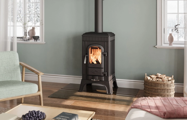 Leda EDDA SMALL - litinová krbová kamna