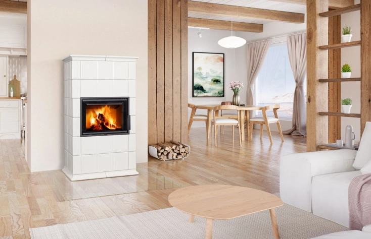 Romotop BARACCA 10 keramika - akumulační designový krb