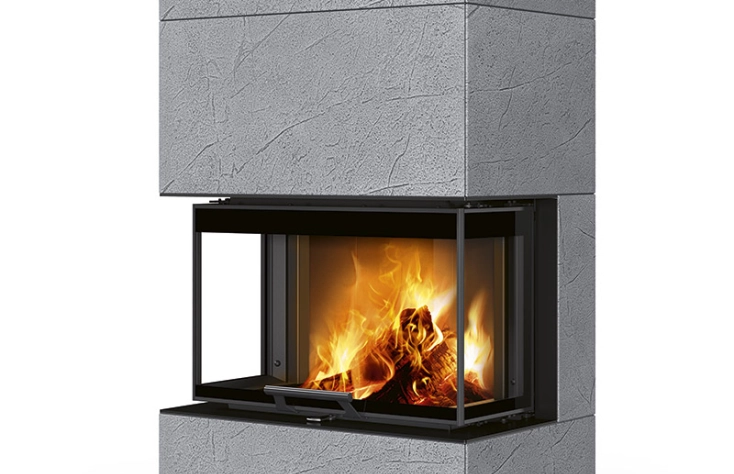 Romotop CARA C Thermaline šedý - akumulační designový krb