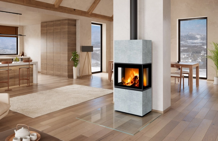 Romotop LERA C G kámen - designový krb