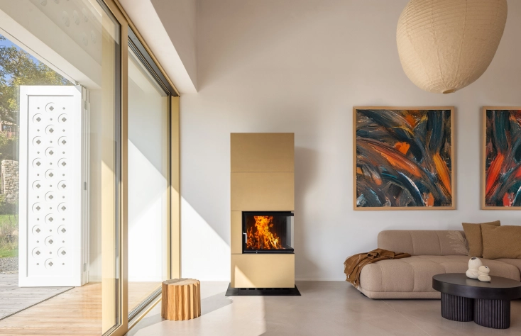 Hoxter BLOX E75R/L konvekce - modulární krb