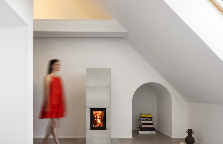 Hoxter BLOX H60 W - modulární teplovodní krb