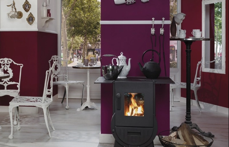 Iron Dog 03 - litinová krbová kamna